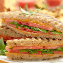 Grilled Cheese, Watermelon and Arugula Sandwich